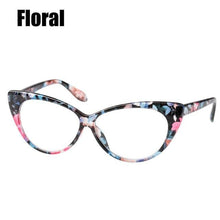 Load image into Gallery viewer, Cat Eye Reading Glasses For Women Lightweight Presbyopic Reading Glasses Fashion Cute Reader For Women Computer Readers Anti Glare UV Ray Eyeglasses +0.5 0.75 1.0 1.25 1.5 1.75 2.0 2.5 3.0 3.5 4.0