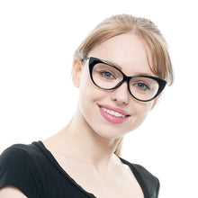 Load image into Gallery viewer, Cat Eye Reading Glasses For Women Lightweight Presbyopic Reading Glasses Fashion Cute Reader For Women Computer Readers Anti Glare UV Ray Eyeglasses +0.5 0.75 1.0 1.25 1.5 1.75 2.0 2.5 3.0 3.5 4.0