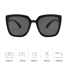 Load image into Gallery viewer, Cat Eye Sunglasses for Women Classic Sunglasses For Women New Retro Square Shape Glasses For Women/Men New Luxury Designer Eyewear Sunglasses