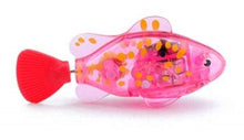 Load image into Gallery viewer, Cat Interactive Electric Fish Toy Water Cat Toy for Indoor Play Swimming Robot Fish Toy for Cat and Dog with LED Light Pet Toys New Bath Toys Interactive Plastic Fish Toys Electronic Cat Toy Gift to Stimulate Your Pet's Hunter Instincts