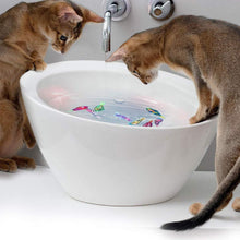 Load image into Gallery viewer, Cat Interactive Electric Fish Toy Water Cat Toy for Indoor Play Swimming Robot Fish Toy for Cat and Dog with LED Light Pet Toys New Bath Toys Interactive Plastic Fish Toys Electronic Cat Toy Gift to Stimulate Your Pet's Hunter Instincts