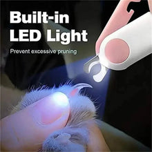 Load image into Gallery viewer, Cat Nail Clipper with LED Light