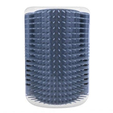 Load image into Gallery viewer, Cat Scratcher Corner Pet Brush Comb Play Cat Toy Plastic Scratch Bristles Arch Massager Self Groomer with Catnip Pouch Cat Wall Corner Massage Groomer Cat Self Grooming Brush