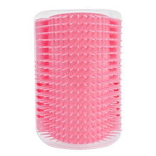 Load image into Gallery viewer, Cat Scratcher Corner Pet Brush Comb Play Cat Toy Plastic Scratch Bristles Arch Massager Self Groomer with Catnip Pouch Cat Wall Corner Massage Groomer Cat Self Grooming Brush