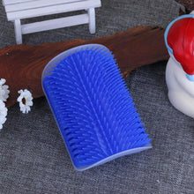 Load image into Gallery viewer, Cat Scratcher Corner Pet Brush Comb Play Cat Toy Plastic Scratch Bristles Arch Massager Self Groomer with Catnip Pouch Cat Wall Corner Massage Groomer Cat Self Grooming Brush