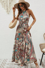 Load image into Gallery viewer, Elegant Floral Sleeveless Dress Lightweight & Feminine Summer Essential Beautiful Print Dress