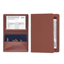 Load image into Gallery viewer, CDC Vaccination Card Holder And RFID Passport Organizer Holder