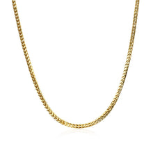 Load image into Gallery viewer, 18k Yellow Gold Franco Chain (1.60 mm)