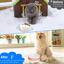 Load image into Gallery viewer, Ceramic Heated Pet Water Bowl Food Warmer