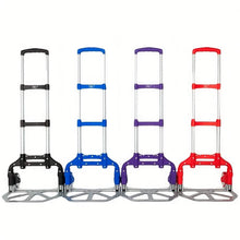 Load image into Gallery viewer, Folding Aluminum Hand Cart & Dolly โ 165 lb Capacity | Lightweight & Portable