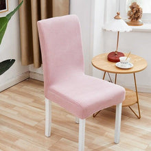 Load image into Gallery viewer, Chair Cover Polyester Fiber Elastic Stool Cover Hotel Restaurant Chair Antifouling Cover Washable Spandex Kitchen Chair Covers for Dining Room Christmas Decoration Holiday Party Protector for Kitchen