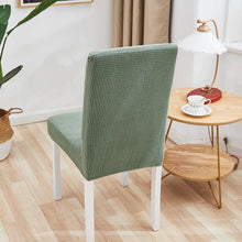 Load image into Gallery viewer, Chair Cover Polyester Fiber Elastic Stool Cover Hotel Restaurant Chair Antifouling Cover Washable Spandex Kitchen Chair Covers for Dining Room Christmas Decoration Holiday Party Protector for Kitchen
