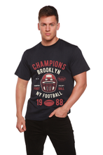 Load image into Gallery viewer, Champions Brooklyn Men's Bamboo Viscose/Organic Cotton Short Sleeve Graphic T-Shirt