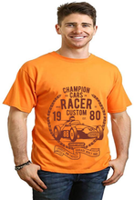 Load image into Gallery viewer, Champions Cars Men's Bamboo Viscose/Organic Cotton Short Sleeve Graphic T-Shirt