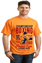 Load image into Gallery viewer, Championship Boxing Men's Bamboo Viscose/Organic Cotton Short Sleeve Graphic T-Shirt