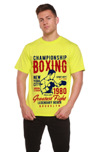 Load image into Gallery viewer, Championship Boxing Men's Bamboo Viscose/Organic Cotton Short Sleeve Graphic T-Shirt
