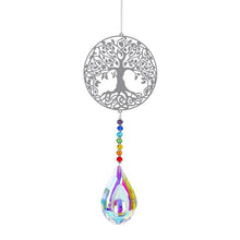 Load image into Gallery viewer, Chandelier Crystals Ball Prism Pendant Maker Sun Catcher Crystal Rainbow Maker Drops Hang for Window Home Decor Car Charms Hanging Wind Chimes Hanging Ornament Garden Decor