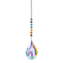 Load image into Gallery viewer, Chandelier Crystals Ball Prism Pendant Maker Sun Catcher Crystal Rainbow Maker Drops Hang for Window Home Decor Car Charms Hanging Wind Chimes Hanging Ornament Garden Decor