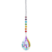 Load image into Gallery viewer, Chandelier Crystals Ball Prism Pendant Maker Sun Catcher Crystal Rainbow Maker Drops Hang for Window Home Decor Car Charms Hanging Wind Chimes Hanging Ornament Garden Decor