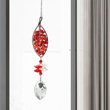 Load image into Gallery viewer, Chandelier Crystals Ball Prism Pendant Maker Sun Catcher Crystal Rainbow Maker Drops Hang for Window Home Decor Car Charms Hanging Wind Chimes Hanging Ornament Garden Decor