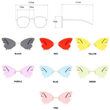 Load image into Gallery viewer, Charming Butterfly Sunglasses Women Luxury Design Glasses Women Summer Oversized Anti-reflective Eyeglasses Women Cool Fashion Trendy Sunglasses