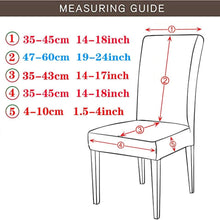 Load image into Gallery viewer, Cheap Waterproof Chair Cover Elastic Spandex Chair Covers for Dining Room Kitchen Stretch Chair Slipcover High Back Chair Covers For Dining Room Dining Kitchen Stretch Decorative Waterproof Spandex Chair Protectors Cover