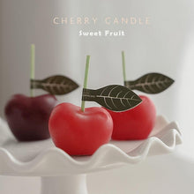 Load image into Gallery viewer, Cherry Candle Creative Decoration Soy Wax Aromatherapy Candle Home Decoration Scented Candle Red Cherry Candle Cherry Shaped Scented Candle Mini Paraffin Wax Candle Small Scented Candle Wax Decorative Candle For Bedroom Bathroom Decoration Parties