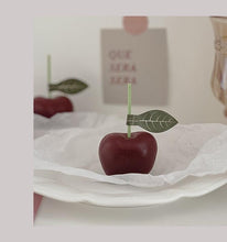 Load image into Gallery viewer, Cherry Candle Creative Decoration Soy Wax Aromatherapy Candle Home Decoration Scented Candle Red Cherry Candle Cherry Shaped Scented Candle Mini Paraffin Wax Candle Small Scented Candle Wax Decorative Candle For Bedroom Bathroom Decoration Parties