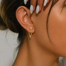 Load image into Gallery viewer, Chic Minimalist Triangle Design Earrings