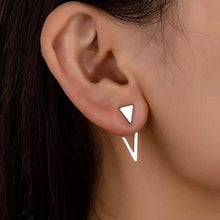 Load image into Gallery viewer, Chic Minimalist Triangle Design Earrings