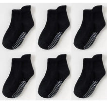 Load image into Gallery viewer, Children Cotton 6 Pairs/Set Anti-slip Socks For Boys Girl Rubber Kid Floor Sock With Grips For 0 To 6 Years Kids