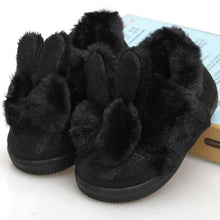 Load image into Gallery viewer, Children's cotton slipper bag heel warm and non slip baby home shoes men's and women's cotton shoes