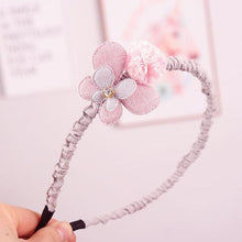 Load image into Gallery viewer, Children's Headdress Hair Hoop Hand-Woven Flower Headband Korean Exquisite Little Princess Head Flower Pupil Hair Gorgeous Hair Accessories For Women