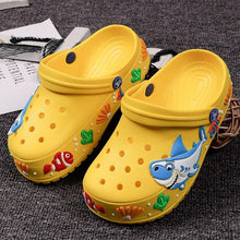 Load image into Gallery viewer, Children Summer Cartoon Sandals Quick-Dry Beach Kids Clogs Slippers Light-Weight Wear-Resistant Boy Girl Shoes Comfort Clogs Kids Slip On Garden Shoes Boys Lightweight Outdoor Beach Pool Slide Sandals