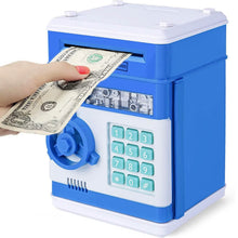 Load image into Gallery viewer, Children's Cartoon Password Box Piggy Bank