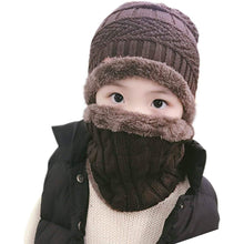 Load image into Gallery viewer, Children's Winter Hat and Scarf Set
