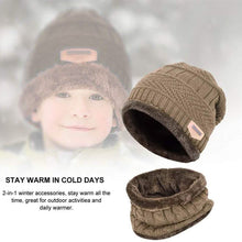 Load image into Gallery viewer, Children's Winter Hat and Scarf Set