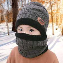Load image into Gallery viewer, Children's Winter Hat and Scarf Set