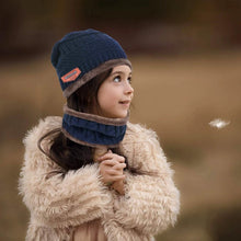Load image into Gallery viewer, Children's Winter Hat and Scarf Set