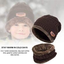 Load image into Gallery viewer, Children's Winter Hat and Scarf Set