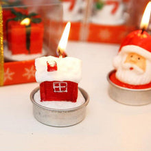 Load image into Gallery viewer, Christmas Candles Paraffin Home Desktop Decorations Tea light Candles Handmade Delicate Santa Snowman Acorn Tree Candles For Christmas Home Decoration Gifts Wedding Party Holiday Lights Christmas Ornaments