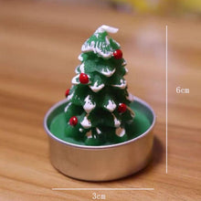 Load image into Gallery viewer, Christmas Candles Paraffin Home Desktop Decorations Tea light Candles Handmade Delicate Santa Snowman Acorn Tree Candles For Christmas Home Decoration Gifts Wedding Party Holiday Lights Christmas Ornaments