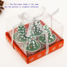 Load image into Gallery viewer, Christmas Candles Paraffin Home Desktop Decorations Tea light Candles Handmade Delicate Santa Snowman Acorn Tree Candles For Christmas Home Decoration Gifts Wedding Party Holiday Lights Christmas Ornaments