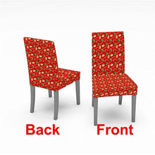 Load image into Gallery viewer, Christmas Chair Cover Stretch Spandex Digital Printed Silla Kitchen Dining Chair Covers Home Party Xmas Decor Stretch Chair Cover for Dining Room Chair Protector Seat Cover Stretch Slipcover Christmas Bell Furniture For Living Room Ceremony Hotel