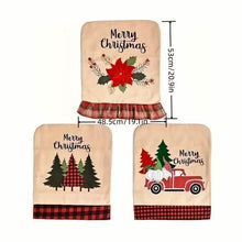 Load image into Gallery viewer, Christmas Dining Room Chair Covers