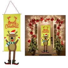 Load image into Gallery viewer, Christmas Door Hanging Flag Decor