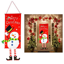 Load image into Gallery viewer, Christmas Door Hanging Flag Decor