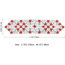 Load image into Gallery viewer, Christmas Embroidered Table Runners
