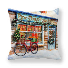 Load image into Gallery viewer, Christmas Ornaments Merry Christmas Decorations Throw Pillow Covers Santa Claus Snowman Merry Christmas Decorative Pillow Cases Home Decor Navidad Home Decor Cushion Cover Happy New Year 2022 45x45CM