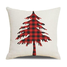Load image into Gallery viewer, Christmas Pillow Covers Xmas Decorative Christmas Pillow Covers Christmas Decor Pillow Cases Retro Beautiful Cushion Cover Throw Pillowcase Winter Holiday Cushion Case For Home Decor 45x45CM